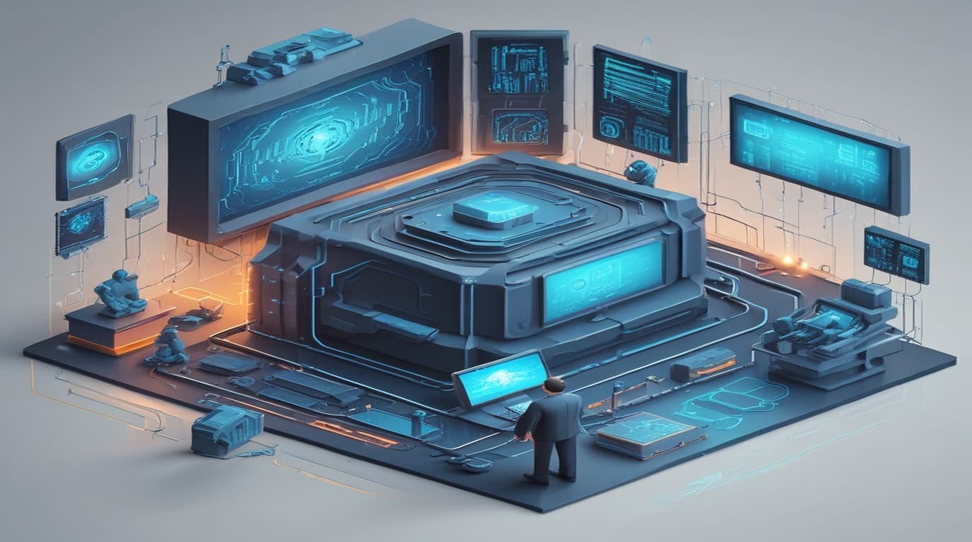 High-tech 3D conceptual cybernetic editorial illustration of AgenticSeek Security Vulnerability vulnerability and enterprise defense