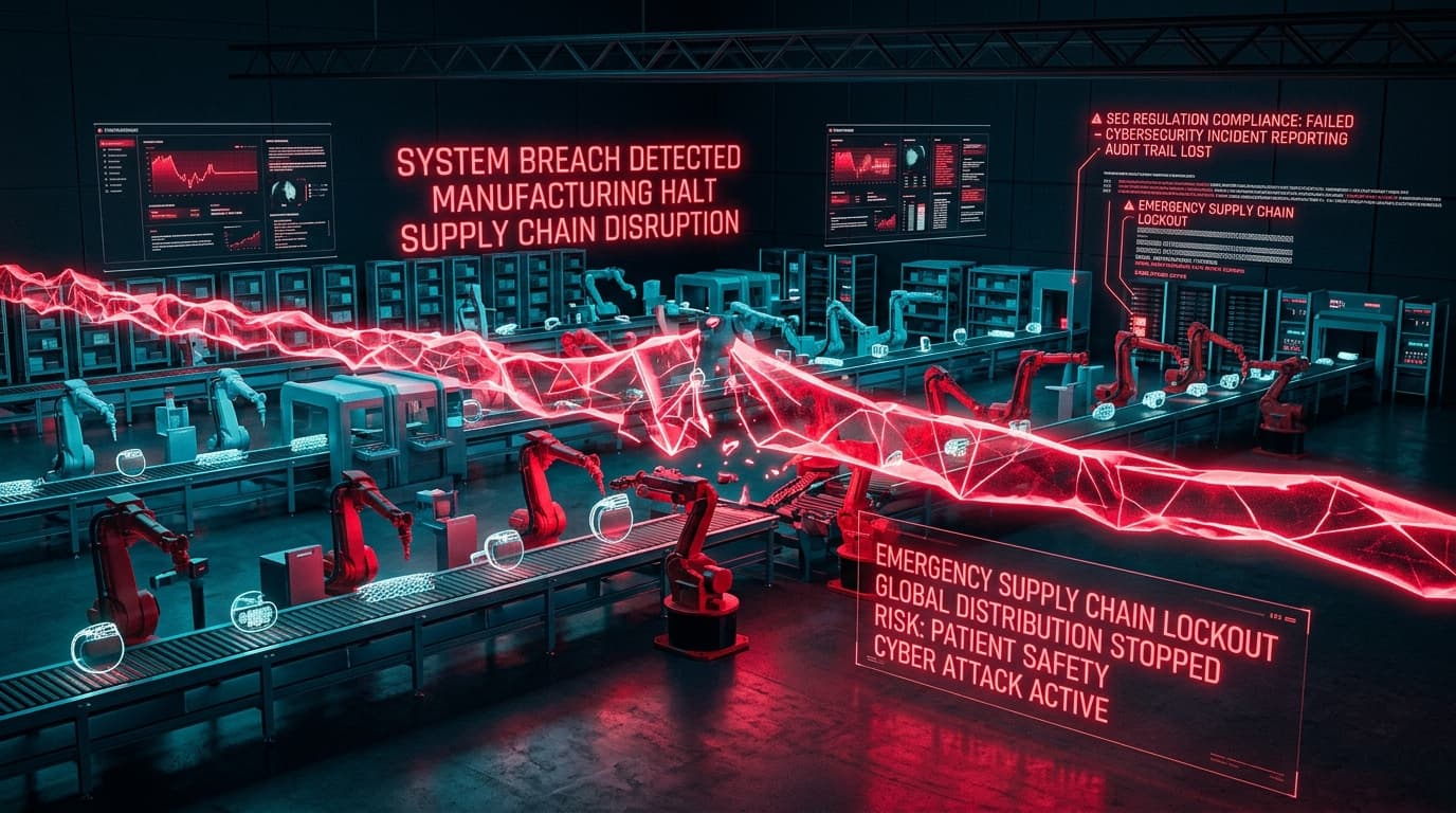 Boston Scientific Medical Device Manufacturing and Supply Chain Disruption Architecture