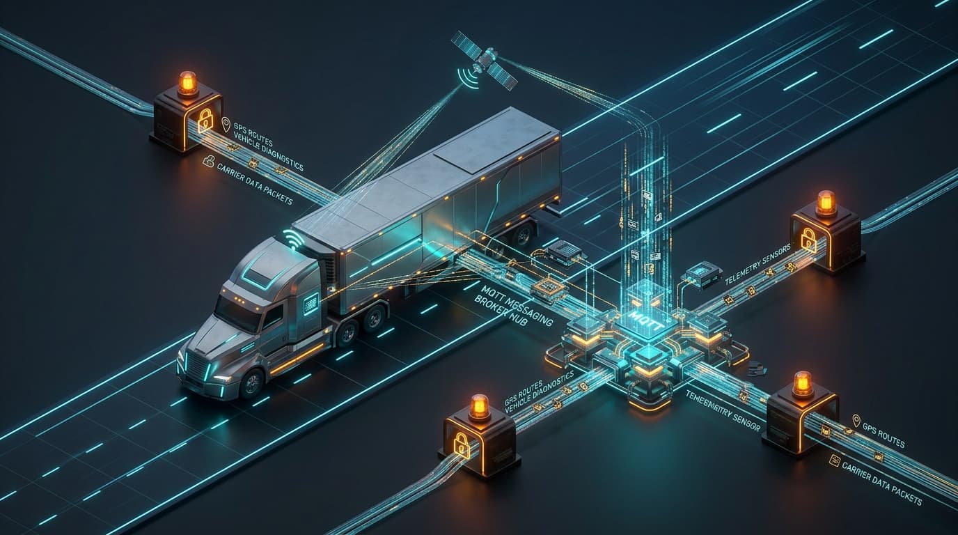Bransys ELD Telematics Hardcoded MQTT Credentials Interception Attack Flow
