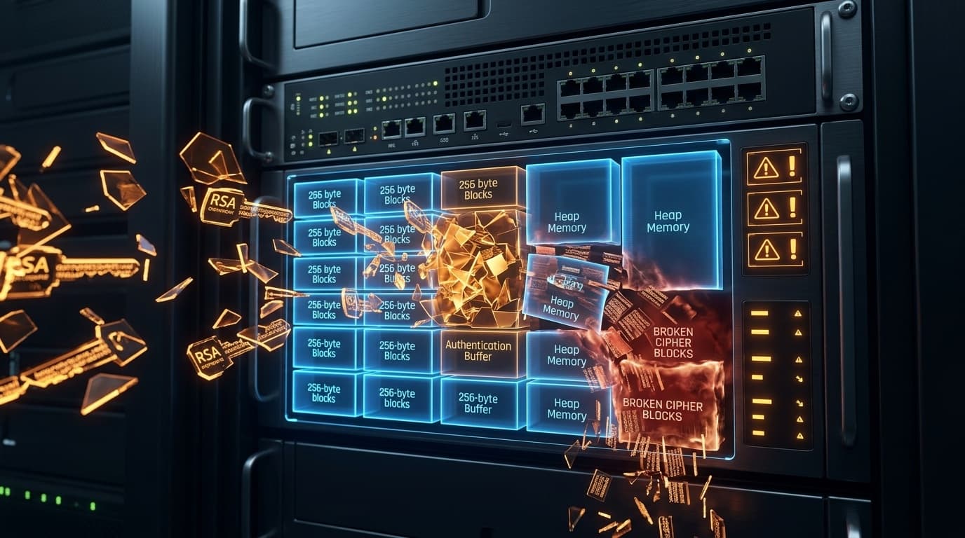 ESnet iperf3 RSA Authtoken Heap Buffer Overflow Memory Overwrite Mechanics