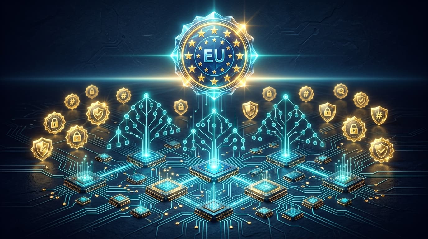 Editorial illustration for EU Cyber Resilience Act Enforces Mandatory Automated SBOMs and 24-Hour Flaw Disclosures for Connected Devices