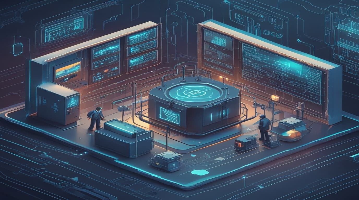 High-tech 3D conceptual cybernetic editorial illustration of Google Brotli Security Vulnerability vulnerability and enterprise defense