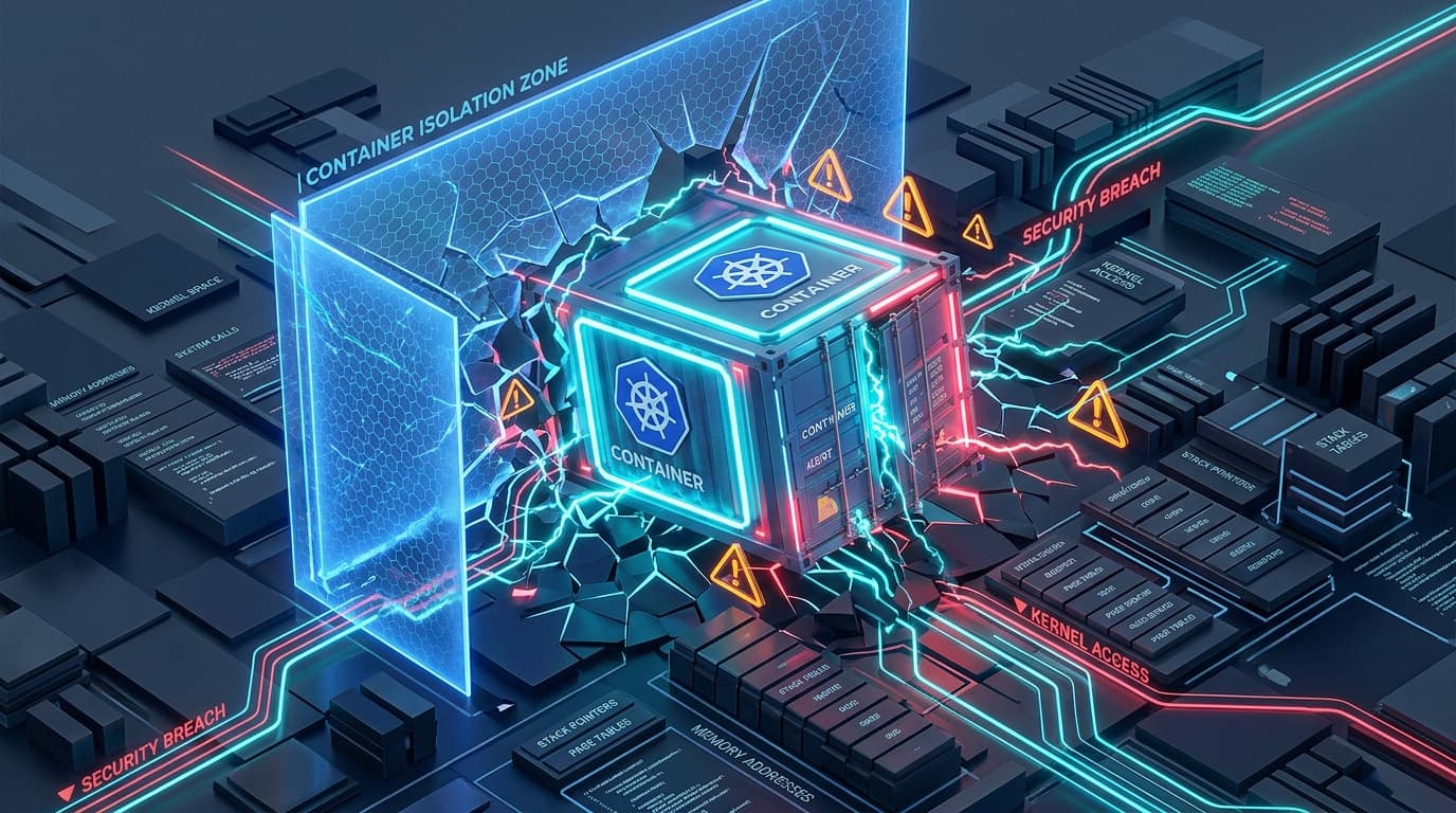 Kubernetes Container Isolation Breakout into Host Kernel Page Cache Memory Architecture