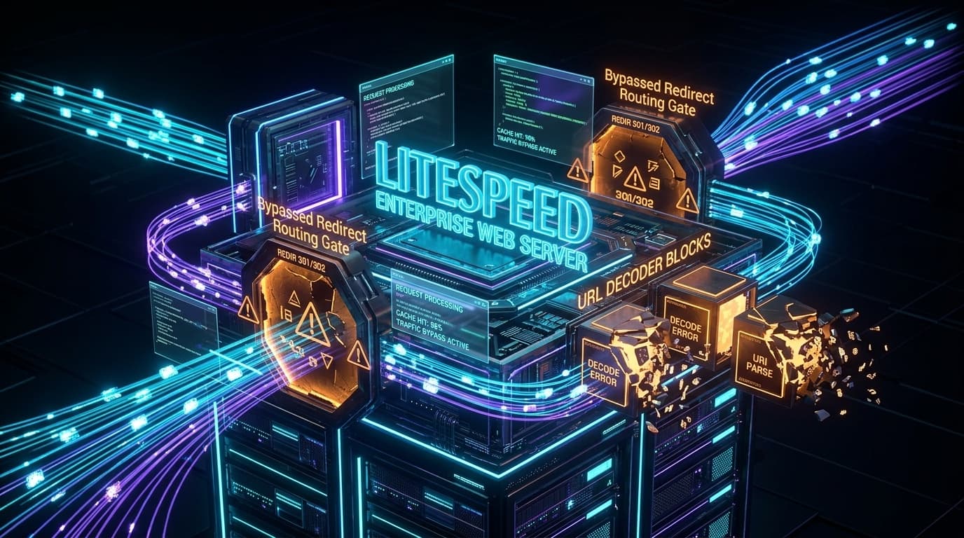 LiteSpeed Web Server Internal Redirect Routing Bypass Architecture