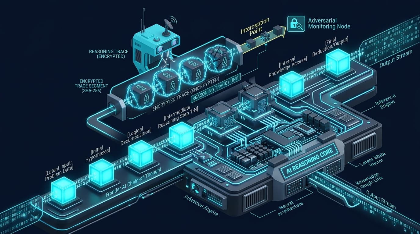 Frontier AI Latent Reasoning Trace Interception and Hidden Chain-of-Thought Token Stream Exfiltration