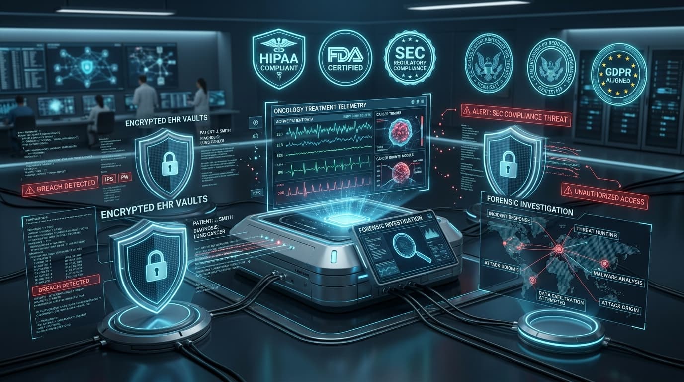 Novocure SEC Form 8-K Item 1.05 Material Healthcare Cybersecurity Incident and Clinical Data Forensic Architecture