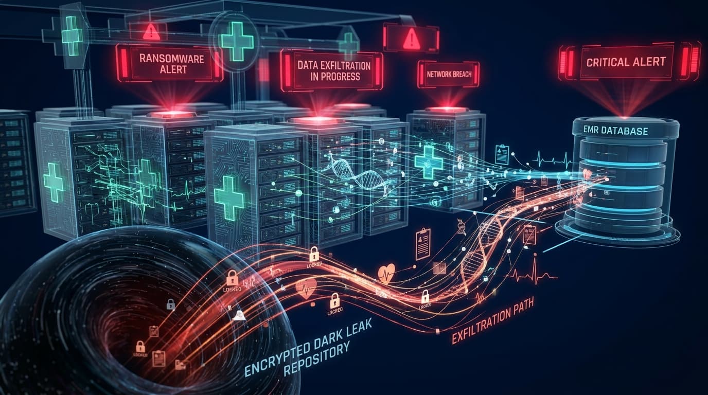 Nutex Health Hospital Server Breach and Patient Electronic Medical Record Exfiltration