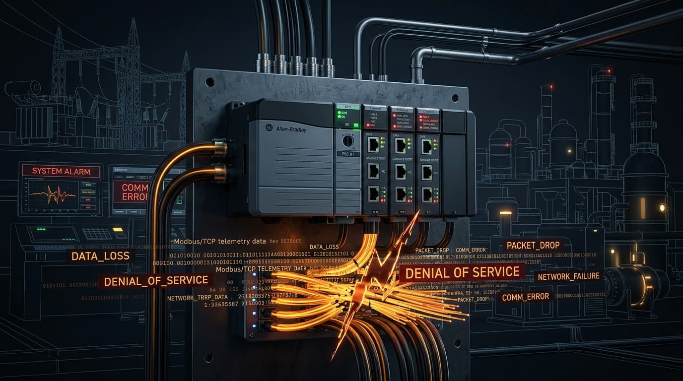 Schneider Electric Modicon M340 PLC and Ethernet Communication Modules Denial of Service Architecture