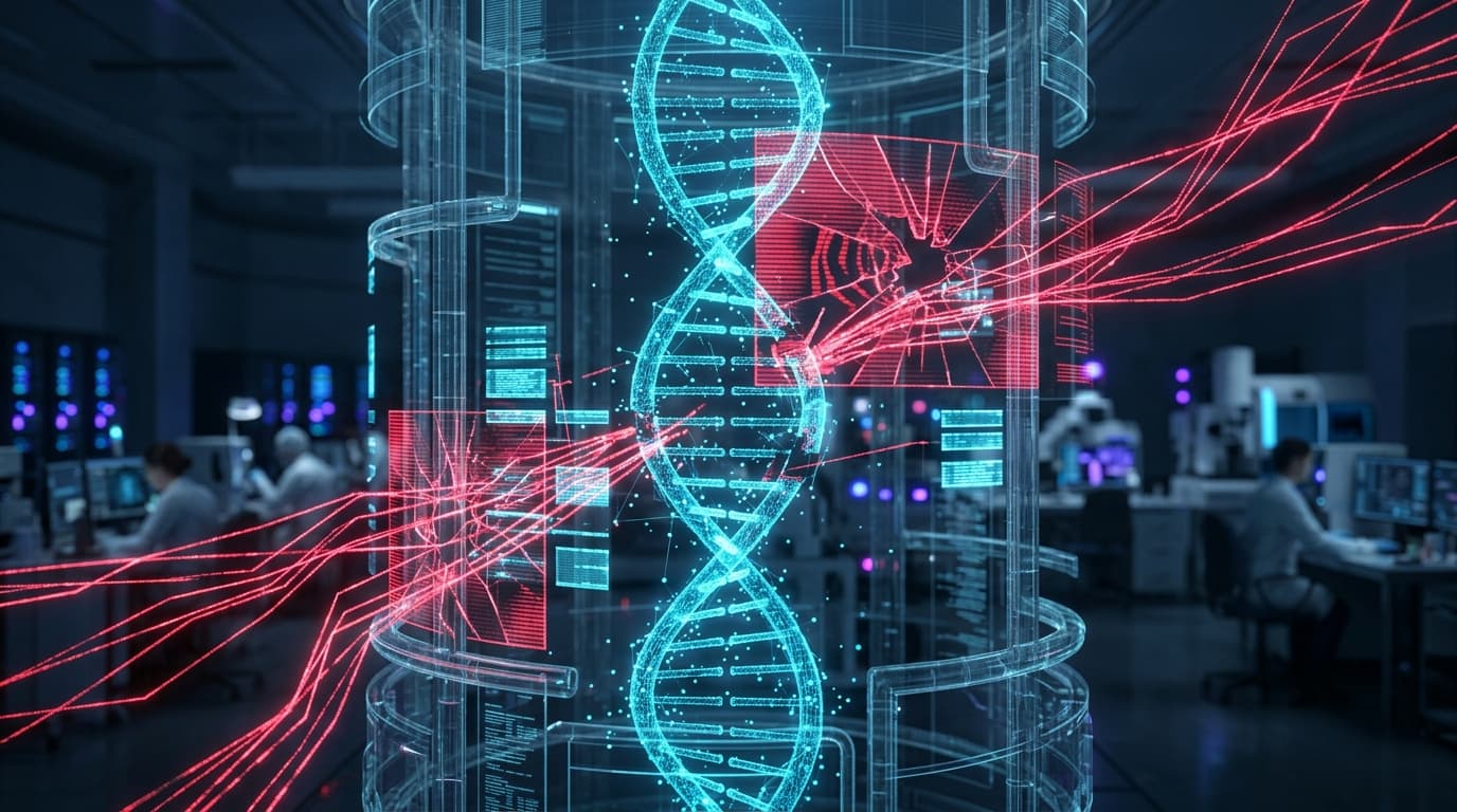 Editorial illustration for SEC Form 8-K Disclosure: Global Pharmaceutical Conglomerate Reports Advanced Clinical Trial Data Breach