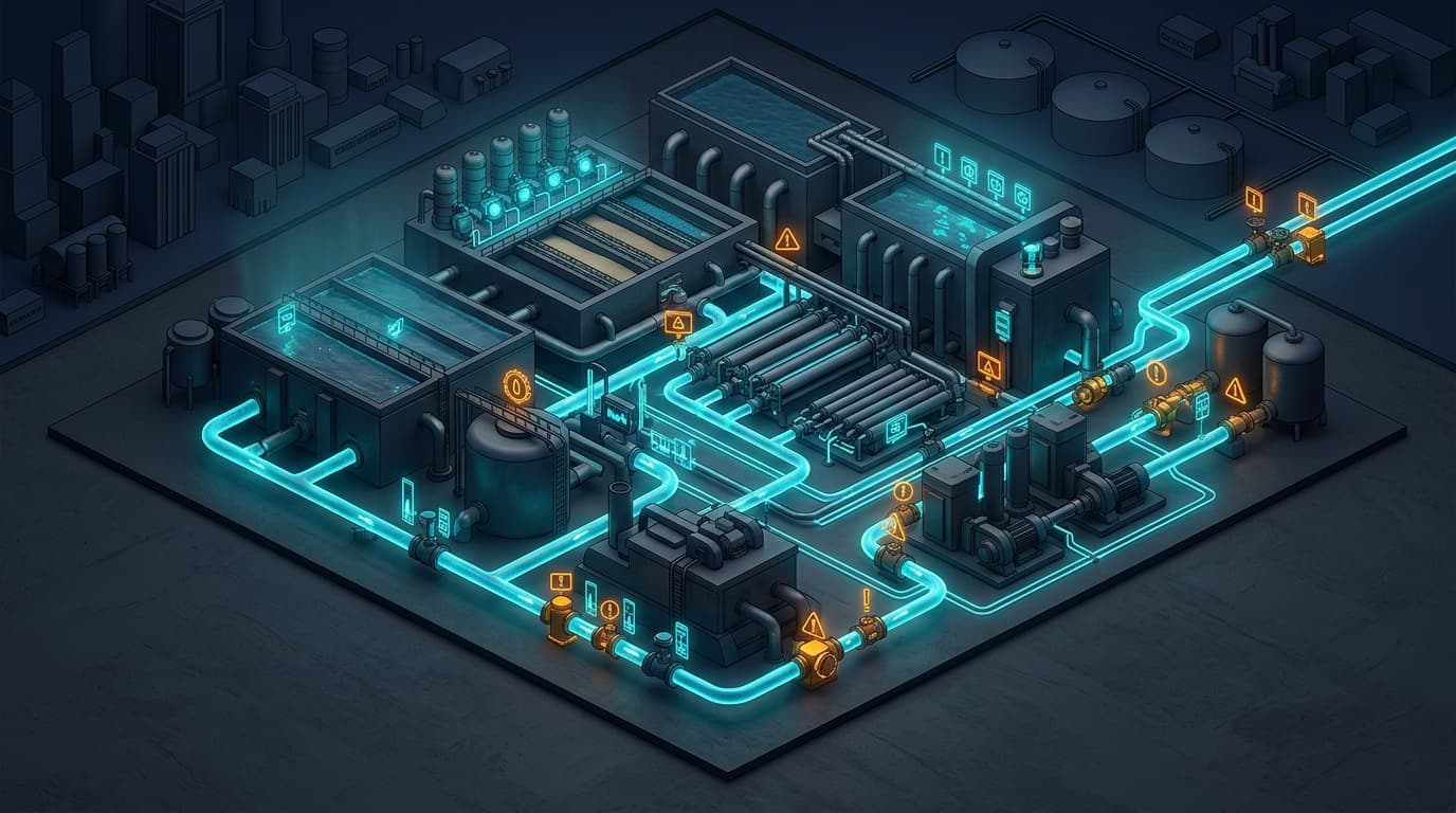 Editorial illustration for SEC Form 8-K Forensic Report: Critical Infrastructure Water Utility SCADA Gateway Breach Disclosed Under Cyber Disclosure Rules