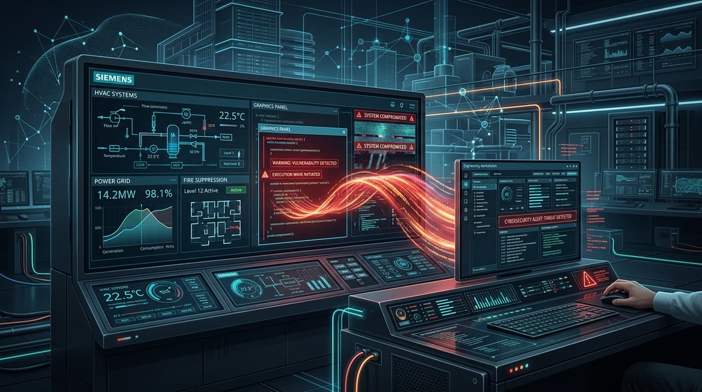 Siemens Desigo CC Building Automation Graphics Script Execution Vulnerability Architecture Diagram