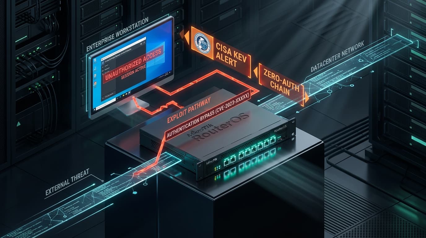 SimpleHelp Remote Access Server Architecture and Authentication Bypass Session Hijack Diagram