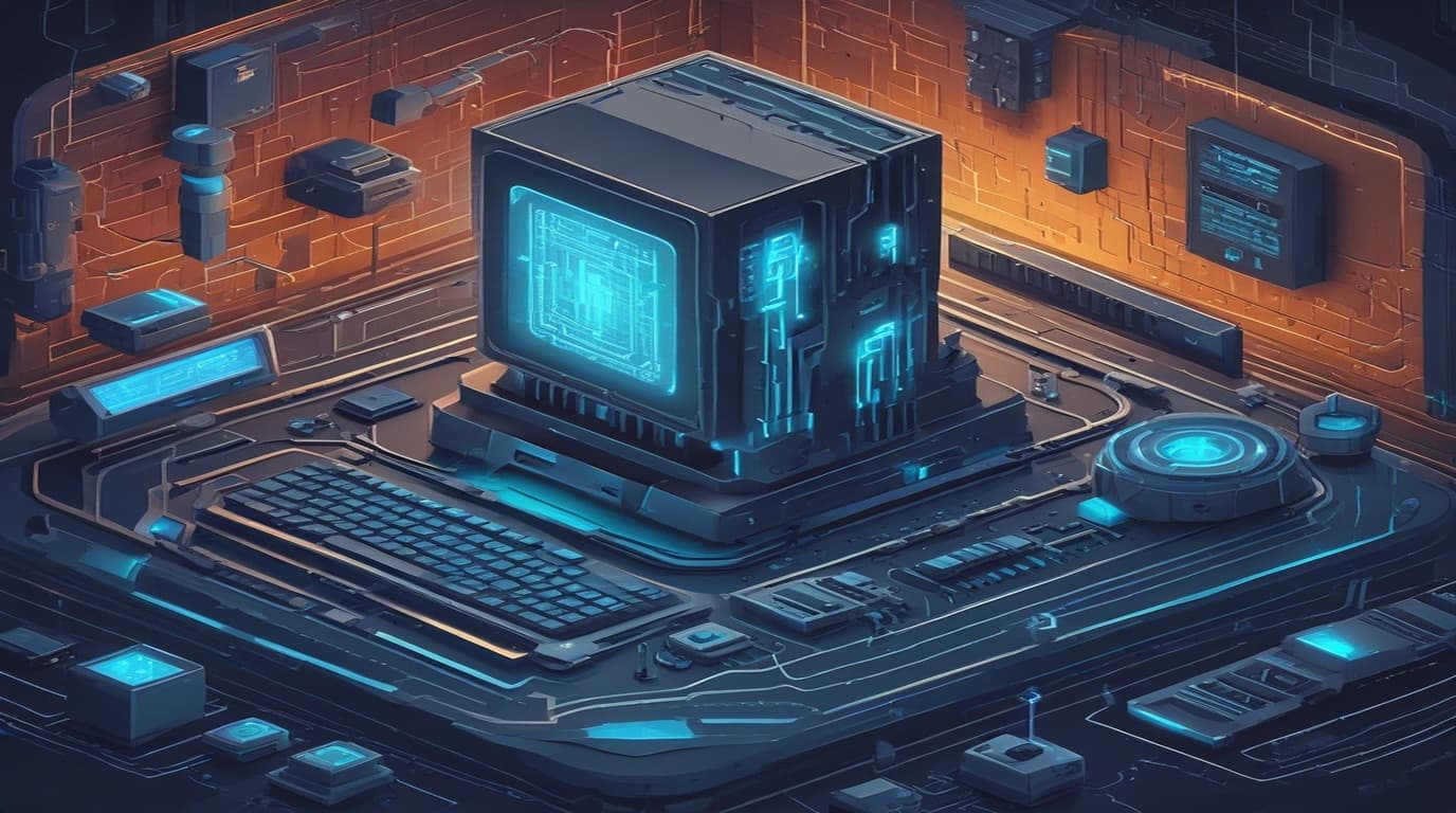 High-tech 3D conceptual cybernetic editorial illustration of Storybook Code Injection vulnerability and enterprise defense