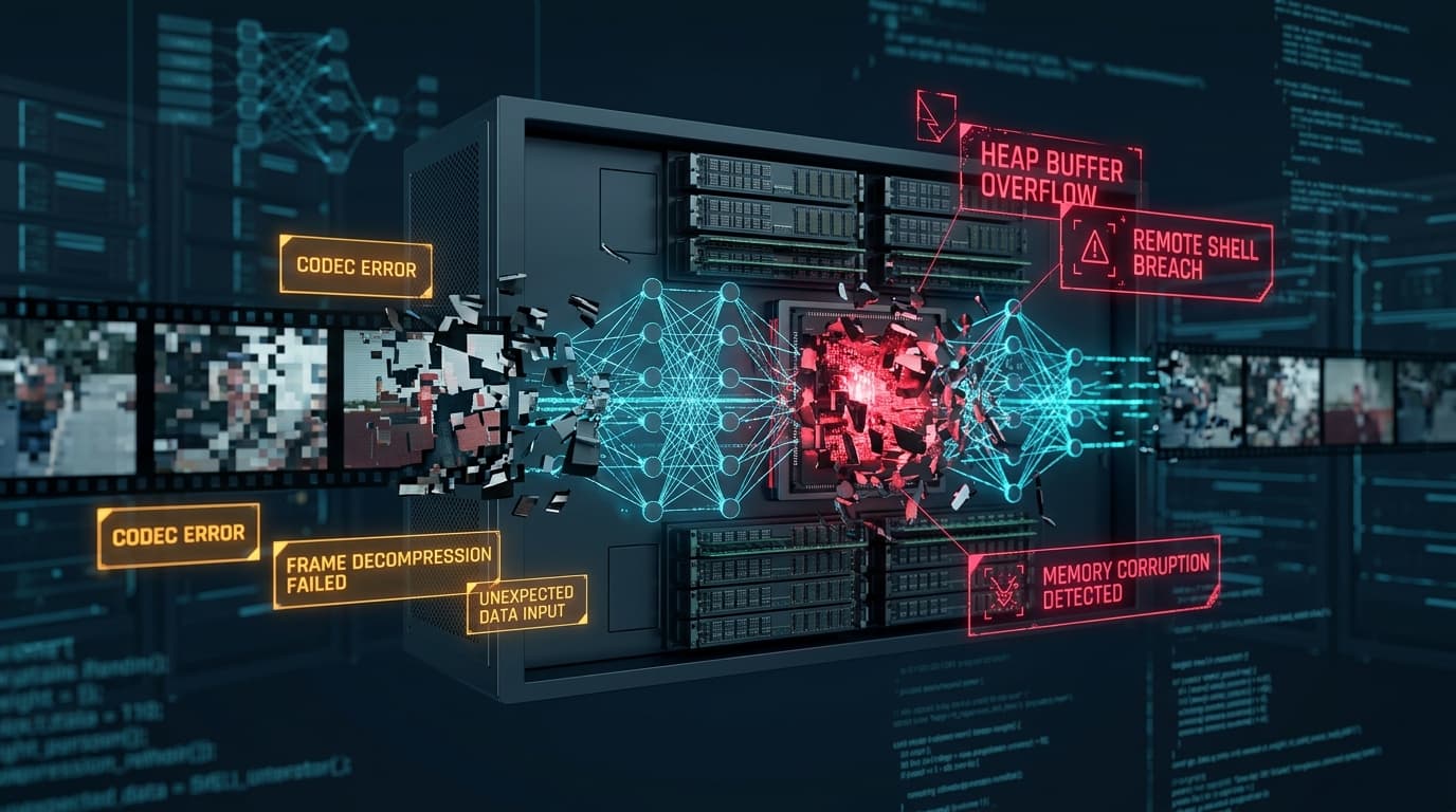 AI GPU Inference Server Multimodal Video Codec Heap Buffer Overflow Architecture