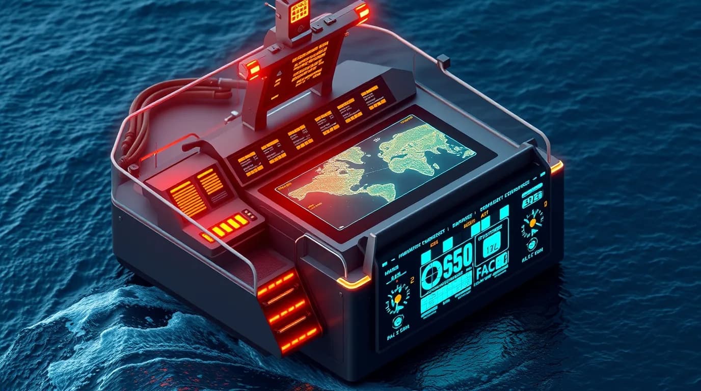 Wärtsilä FOS-Onboard Maritime Navigation and Fleet Management System Cryptographic Key Flaw Diagram
