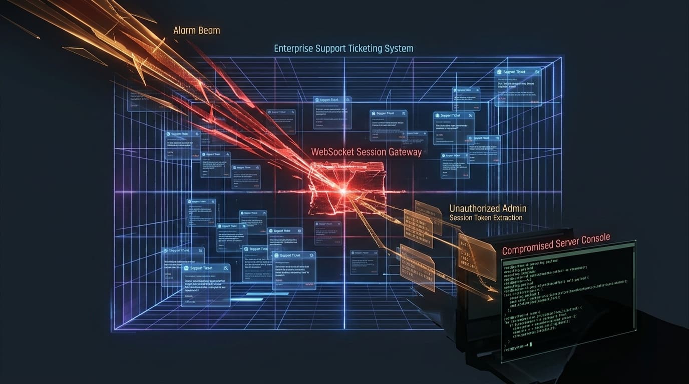 Zammad Enterprise Helpdesk WebSocket Session Hijacking and Administrative RCE