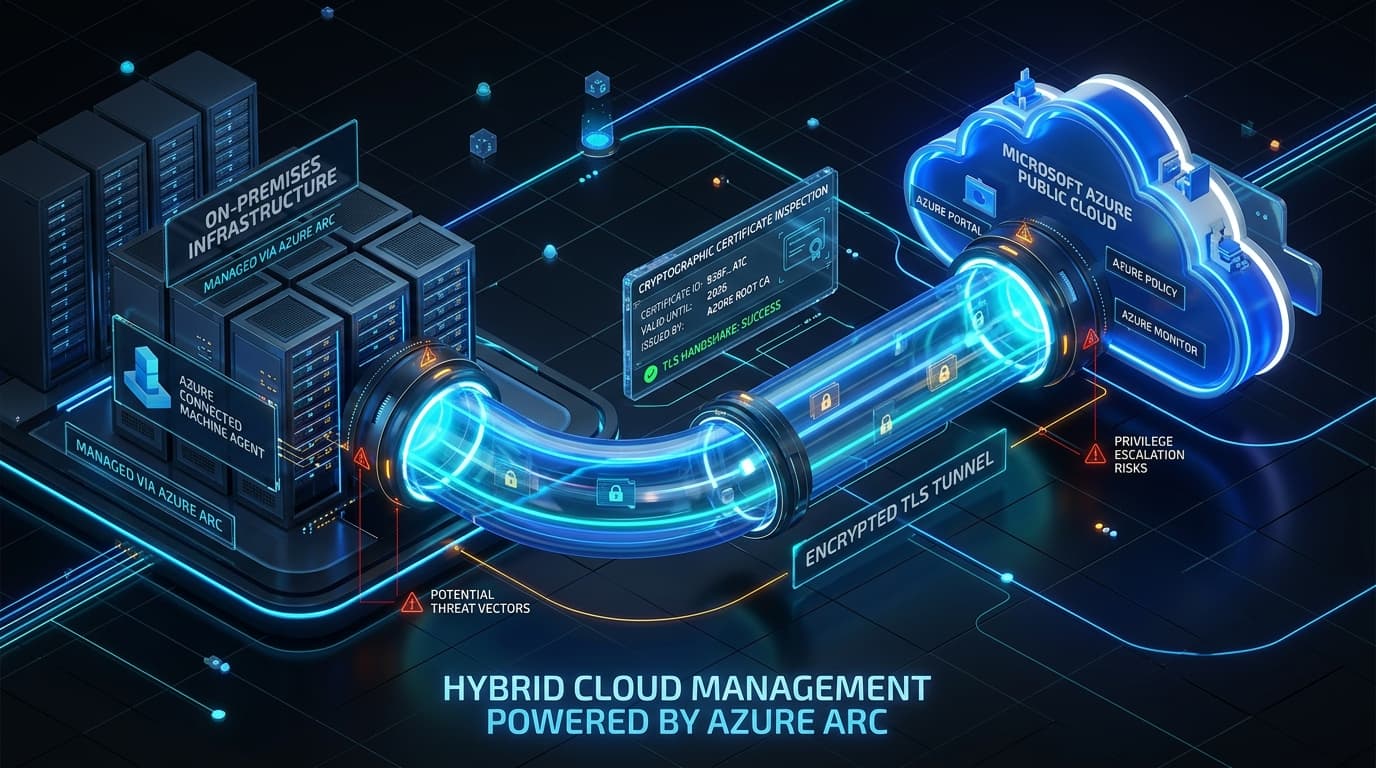 Microsoft Azure Arc Confused Deputy Elevation of Privilege Attack Flow Across Hybrid Clusters