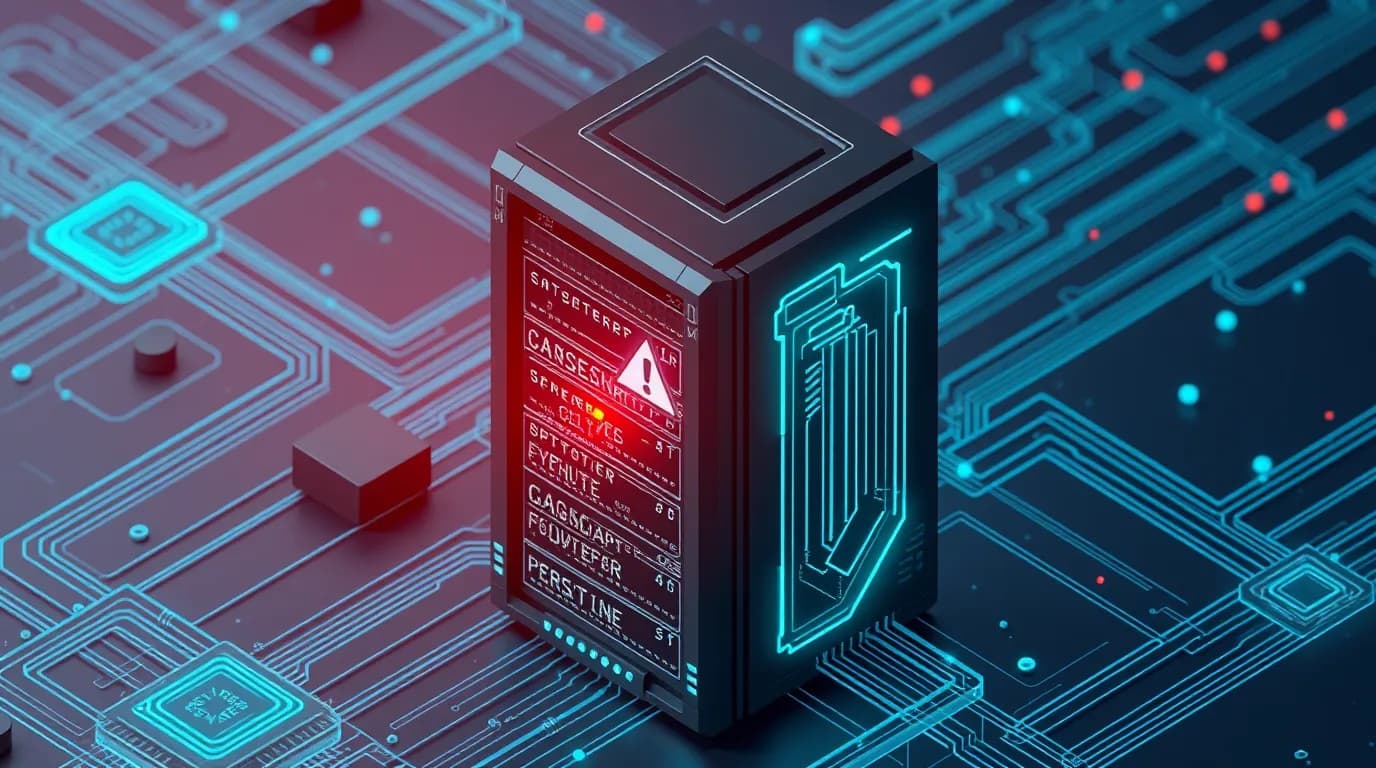 High-tech 3D conceptual cybernetic editorial illustration of Parse Server Authentication Bypass vulnerability and enterprise defense
