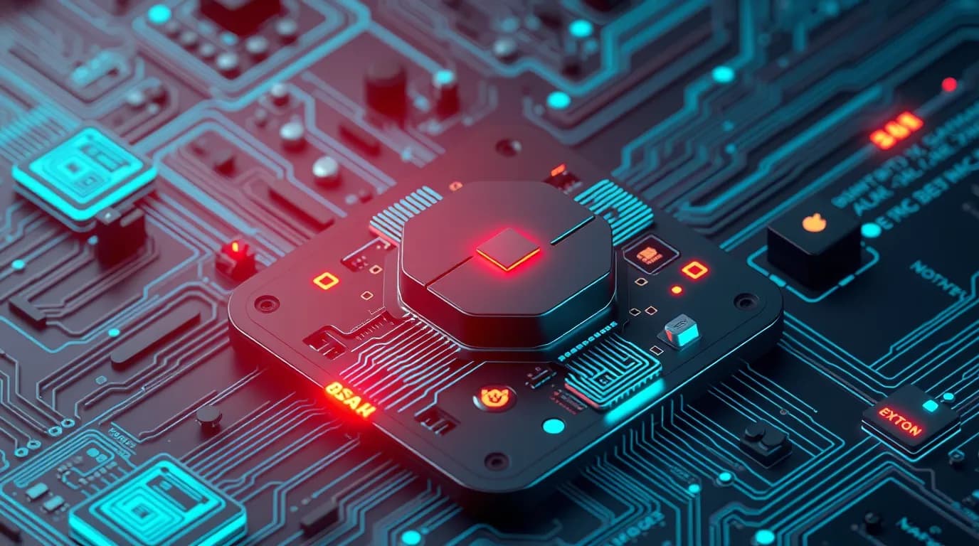 High-tech 3D conceptual cybernetic editorial illustration of Python has added a denylist for known compromised Security Vulnerability vulnerability and enterprise defense