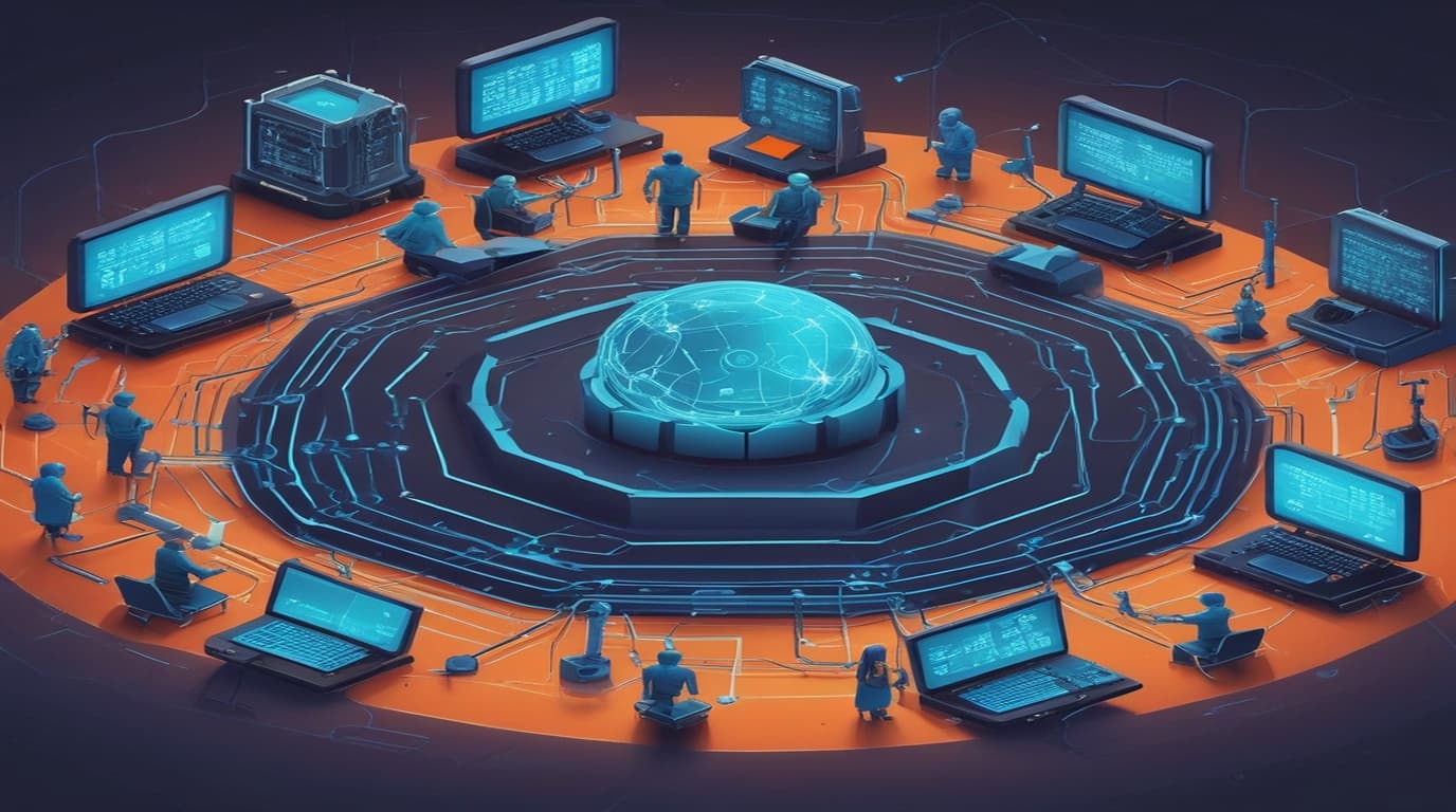 High-tech 3D conceptual cybernetic editorial illustration of This
vulnerability exists in the Radius
Xenia M2M SQL Injection vulnerability and enterprise defense