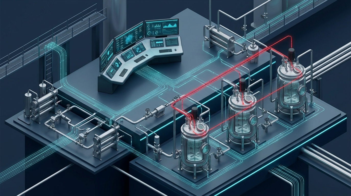 Editorial illustration for ABB Ability System 800xA Vulnerability Allows Recipe Injection and Unauthorized Batch Execution in Chemical and Pharma Plants (CVE-2026-79350)