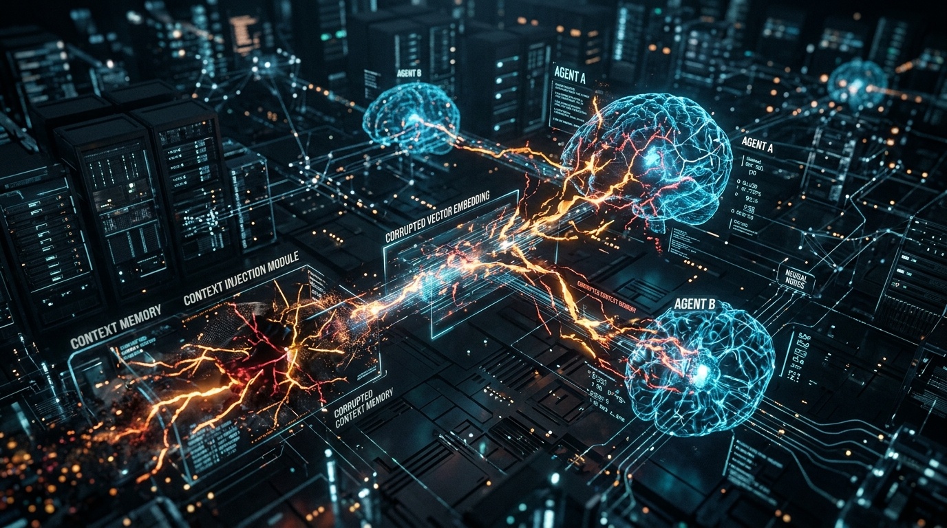 Editorial illustration for AWS Bedrock Multi-Agent Runtime Flaw Enables Persistent Jailbreak and Tool Hijacking via Context Memory Deserialization (CVE-2026-68115)