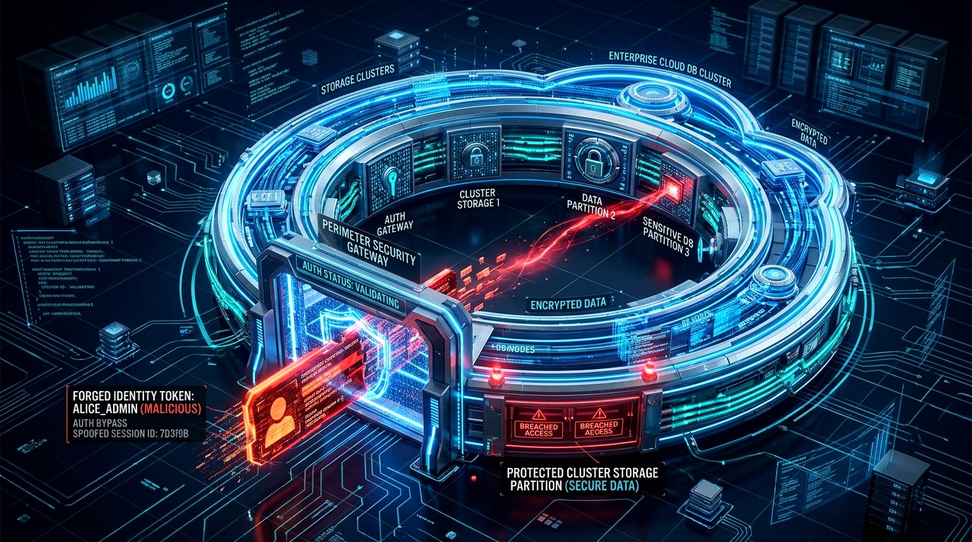 Azure Cosmos DB Downstream Pipeline Injection and Cloud Privilege Escalation Diagram