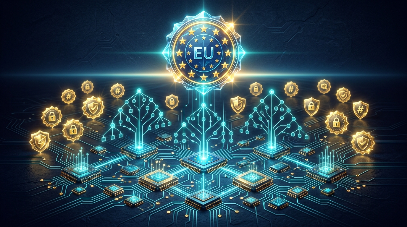 Editorial illustration for EU Cyber Resilience Act Enforces Mandatory Automated SBOMs and 24-Hour Flaw Disclosures for Connected Devices