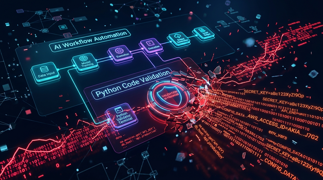 Langflow Custom Component Code Validator Remote Code Execution Vulnerability Architecture Diagram