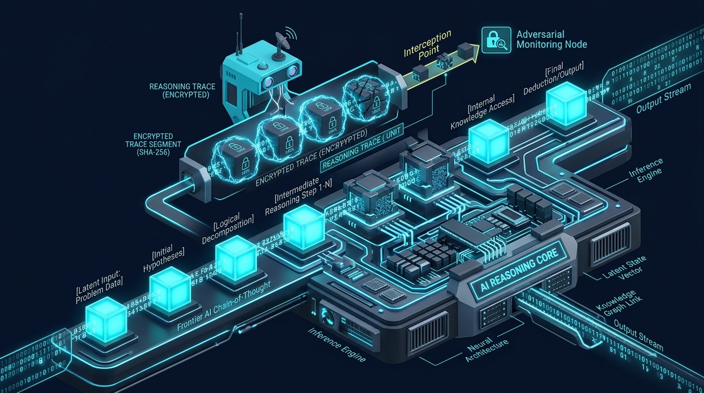 Frontier AI Latent Reasoning Trace Interception and Hidden Chain-of-Thought Token Stream Exfiltration