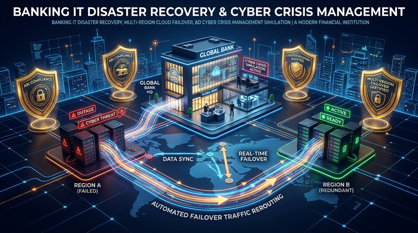 Editorial illustration for RBI Mandates Annual Cyber Crisis Tabletop Simulations and Continuous Multi-Region Cloud Failover Verification for Banks