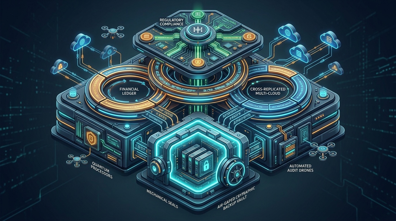 Editorial illustration for Reserve Bank of India Issues Directives on Multi-Cloud Concentration Risk and Mandatory Immutable Air-Gapped Vaults