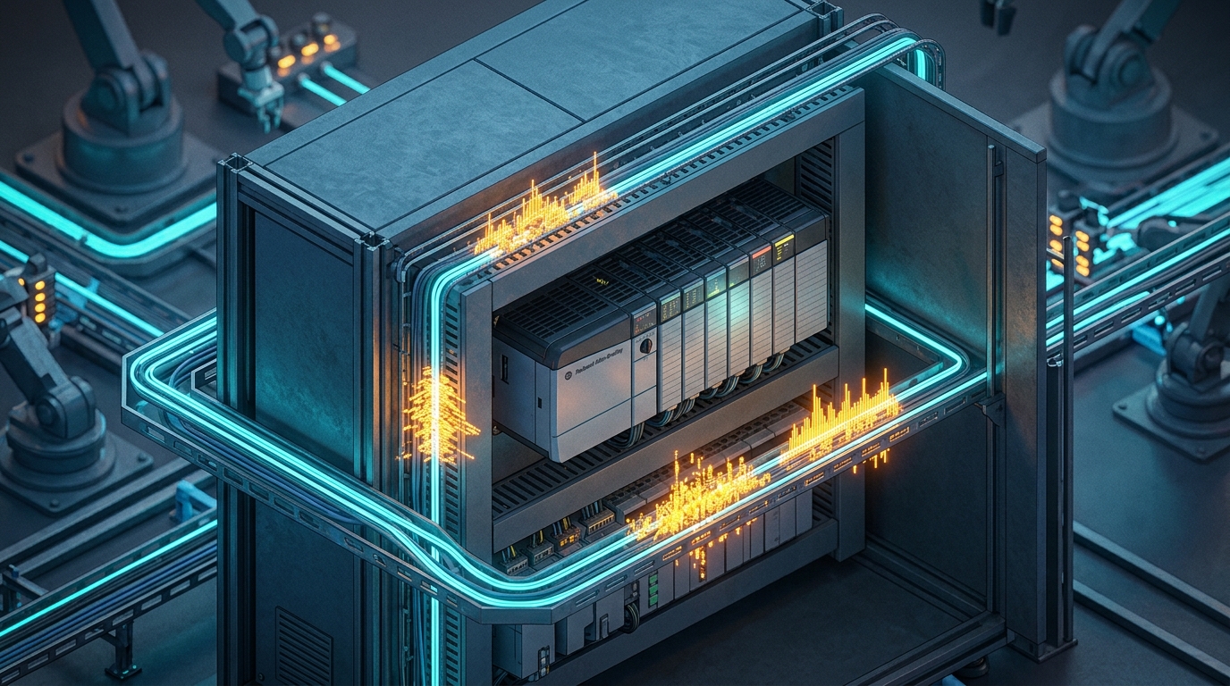 Editorial illustration for Rockwell Automation ControlLogix 5580 EtherNet/IP CIP Flaw Triggers Critical Process Controller Hangs