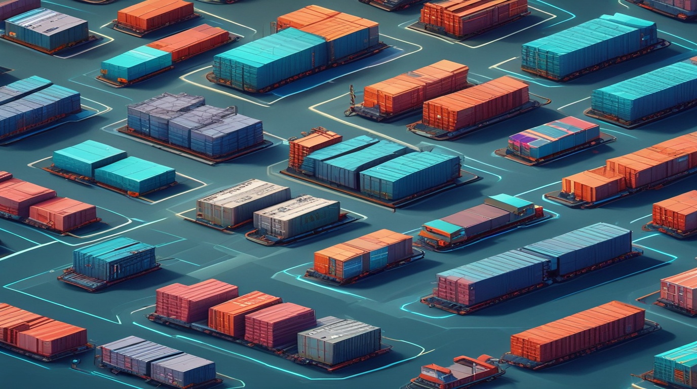 Editorial illustration for SEC Form 8-K Forensics: Global Logistics Freight Carrier Discloses Container Routing Telemetry Exfiltration